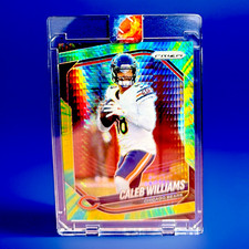 CALEB WILLIAMS - 2025 PANINI PRIZM #124 - GREEN HYPER 155/200 - CHICAGO BEARS!