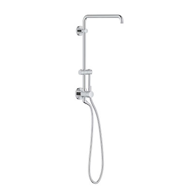 GROHE 18'' 2 GPM Wall-Mount Retro-Fit Shower System, Chrome 26486000 TS3661