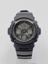 Casio AWG-M100SB Solar Quartz Unisex Watch Stainless Steel Case Used