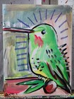 Original Abstract Painting Canvas Neo Expressionist Fine Art Decor 12x16 — photo 2