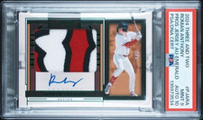 🔥🔥🔥2/5🔥🔥🔥2024 Three and Two ROMAN ANTHONY Prospect Jersey Auto Emerald