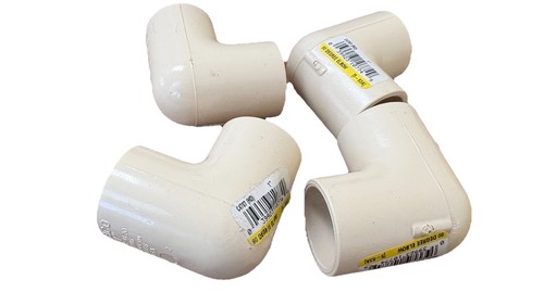 NIBCO CPVC 1 in 90° Elbow Pipe Fittings Set of 4