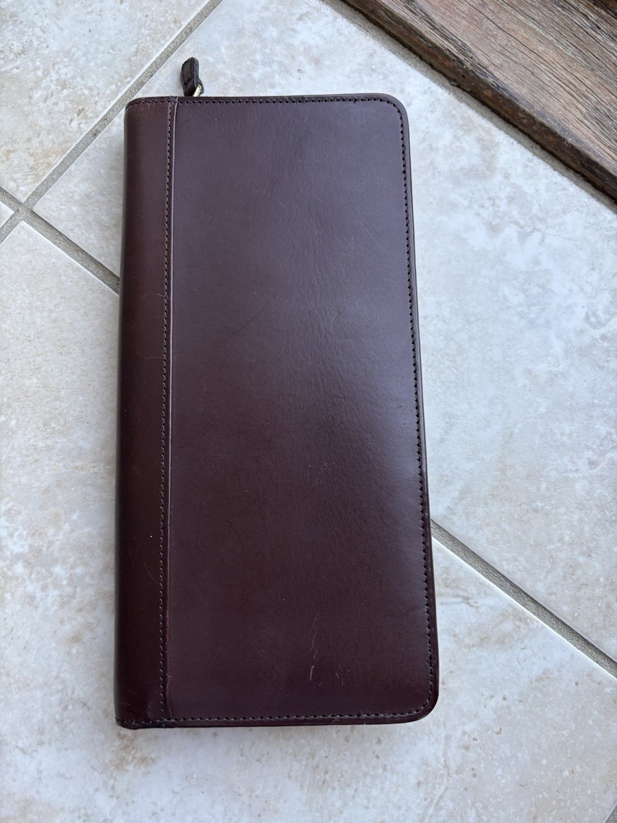 Vintage COACH Passport / Coin / ID /Travel Wallet / Zip Around