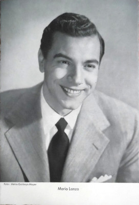 MARIO LANZA  --- Autogrammkarte - Star Card AA 89