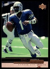 Warren Moon 1999 Upper Deck #107 Chiefs NFL READ FREE SHIPPING AutographDen