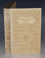 Jane Austen Northanger Abbey Illustrated C.E. Brock Fine Binding Vellum 1907