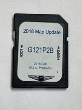 2018 GENESIS G80 SD CARD MAP DATA MEMORY 2018 UPDATE USA MAP G121P2B OEM🟠