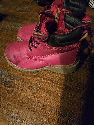 Team Ladywork Size 11 Hot Pink Hiking Boots
