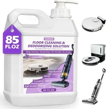 Floor Cleaning Solution- 85 FL OZ-Floor Cleaner for Mopping with Tineco,Deep
