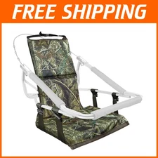 Comfortable Adjustable Hunting Tree Seat Compatible with Most Treestands