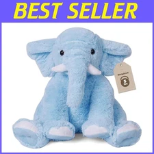 Blue Weighted Plush Pillow Elephant 5 lbs