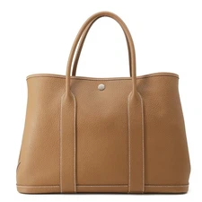 HERMES Garden Party Size PM Negonda Leather Gold