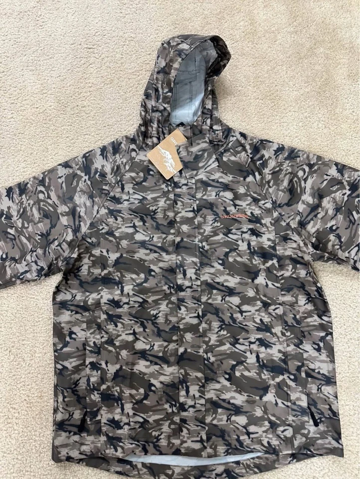 Grundens Neptuno Chaqueta de Pesca Para Hombres XL Azul Marino Oscuro Equipo de Lluvia Abrigo Impermeable Nuevo con Etiquetas Foto 4 de 4