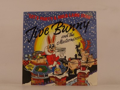 JIVE BUNNY AND THE MASTER MIXERS LET'S PARTY/AULD LANG SYNE (127) 2 Track 7'' Sin