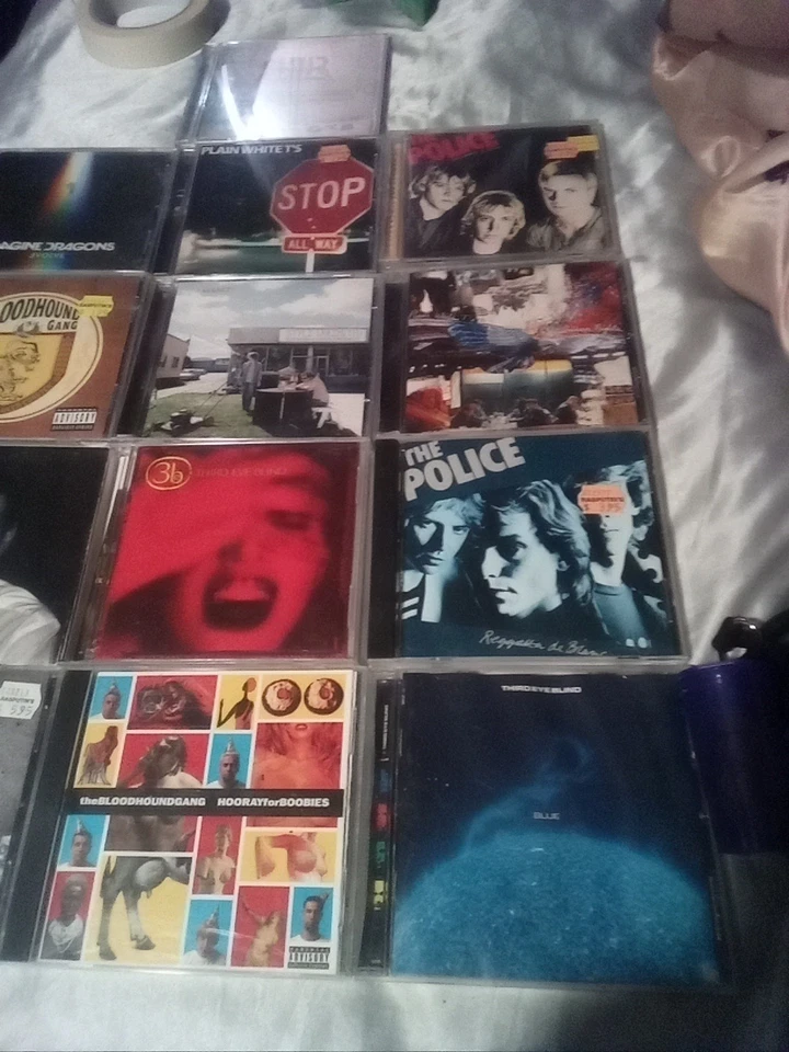 Iconic CDS Lot of 13 Classic Rock Pop Various Artists Including AAR The Police Foto 4 de 4