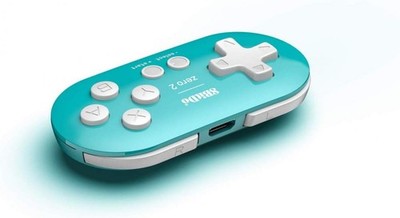 8Bitdo ZERO 2 Bluetooth Gamepad Für Switch PC & Android Türkis