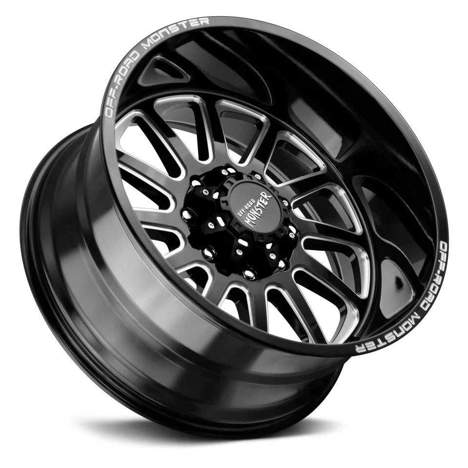 Off-Road Monster M17 Wheel 22x12 (-44, 6x139.7, 106.4) Black Single Rim - Image 2 of 4