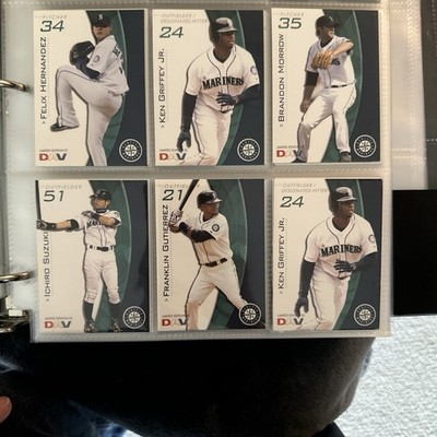 2009 SEALED Mariners Set Ken Griffey Jr., Ichiro, Felix Disabled American Vets 