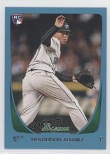 2011 Bowman Draft Blue 237/499 Henderson Alvarez #82 1c6