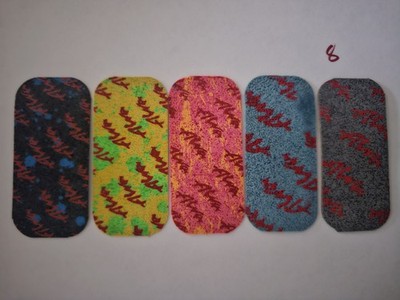NOS Alva Skateboards Rip Grip Lot of 5 Rectangle Style Stickers