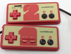 Sharp Twin Famicom AN-500R Red/Black | New Belt | Fully Tested 5 Games