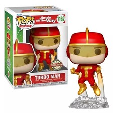 Funko Pop! Movies Jingle All The Way Turbo Man Flying #1162 Exclusive Vinyl