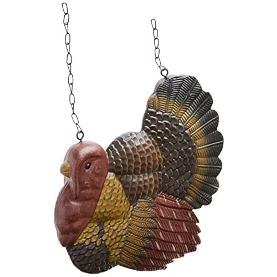 Letrero colgante decorativo de reemplazo de flecha de acción de gracias de pavo interiores K&K Foto 3 de 3