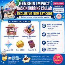 Genshin Impact x Baskin Robbins Japan Collab Code Redeem