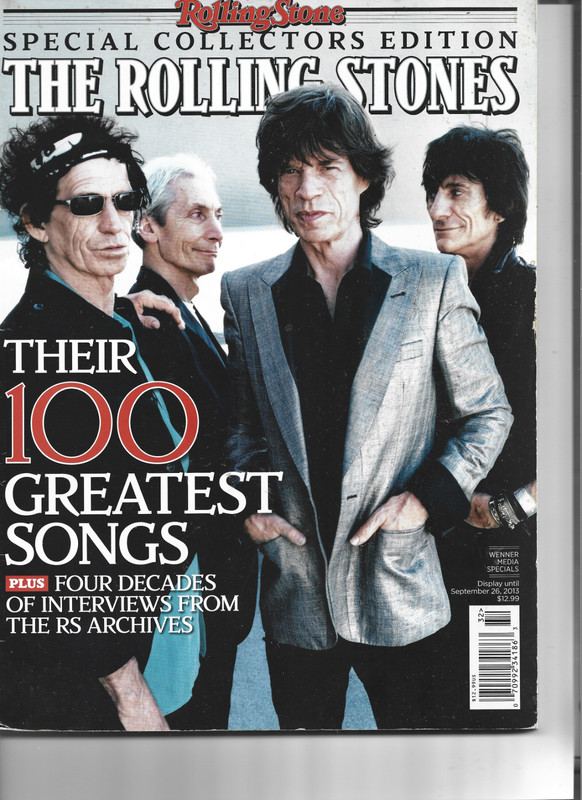 Rolling Stone Magazine - The Rolling Stones 100 Greatest Songs - 2013