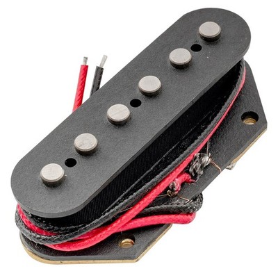 Artec Black TRA44-BK Alnico 5 Standard Bridge Pickup 6.5K For Tele Style Guitar