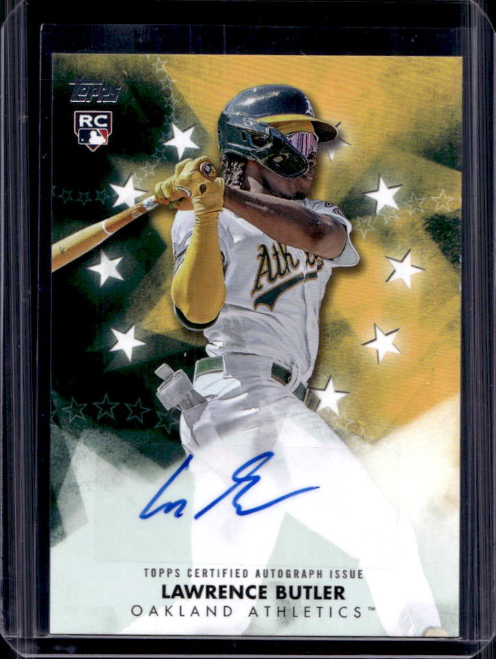 2024 Topps Update Lawrence Butler Baseball Stars Auto RC #BSA-BUT Athletics