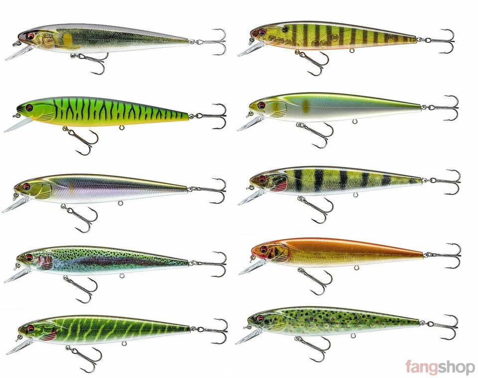 DAIWA/ PROREX Prorex Minnow SR Wobbler Kunstköder Twitch Jerk Spinnangeln Hecht Barsch Zander