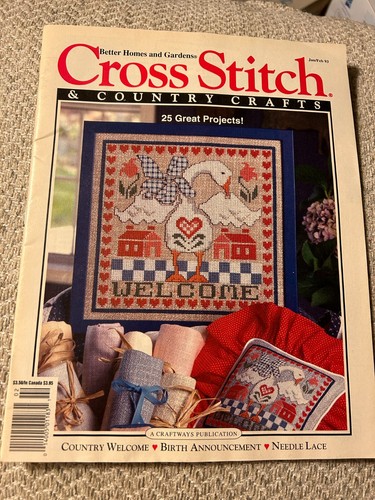 $3.50+ 1990's 2000 Vintage Cross Stitch & and Country Craft Magazine -You Pick- - Picture 37 of 146