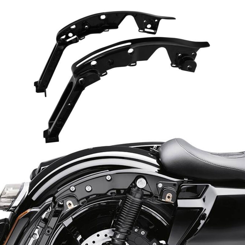Fender Support Kit Fit For Harley Touring Street Road Glide King 2014-2024 Black