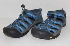 FREE SHIPPING Keen Youth Mens Sz 5 Blue  Gray Athletic Sandals Shoes VERY NICE