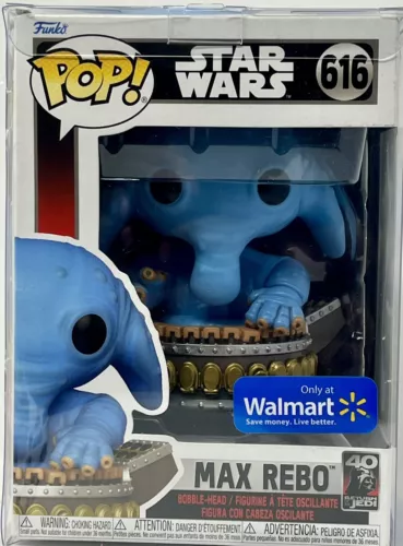 Funko Pop! Vinyl: Max Rebo - Walmart #616 New W/Protector