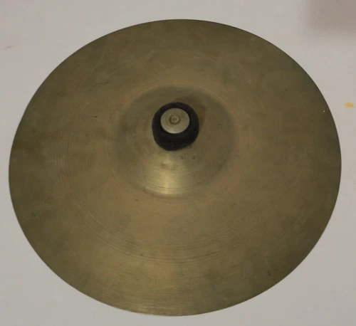 11" Cymbal with mount - vintage 1920's-30's traps/Vaudeville