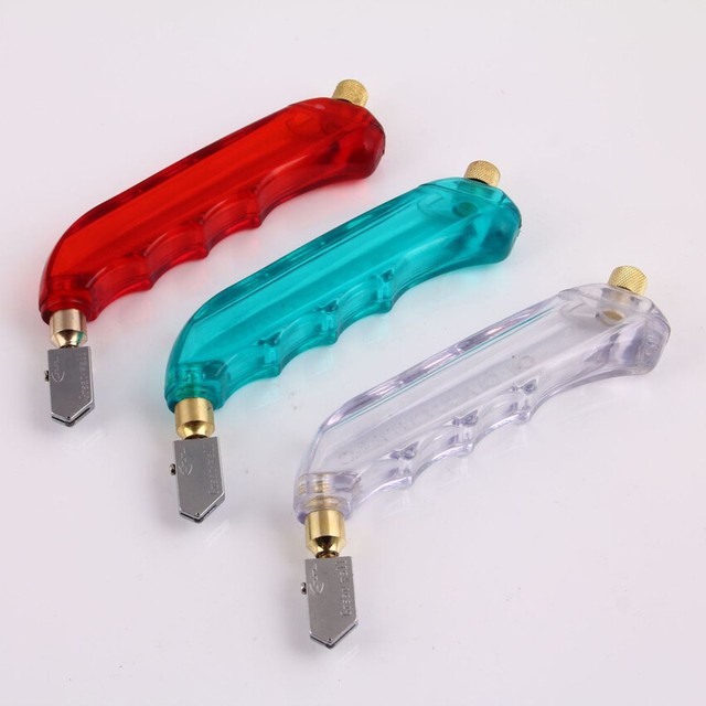 Pistol Grip 0iled Glass Cutter Tungsten Carbide Stained Glass Cutting tool NEW