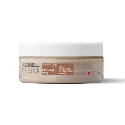 Modellierende Cera Mittlere Halt GOLDWELL Stylesign Texture Defining WAX 75ml