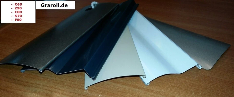 Jalousie Außenjalousie Raffstore C-80 nach Maß mit Elektro Funk Sonnenschutz - Bild 4 von 4