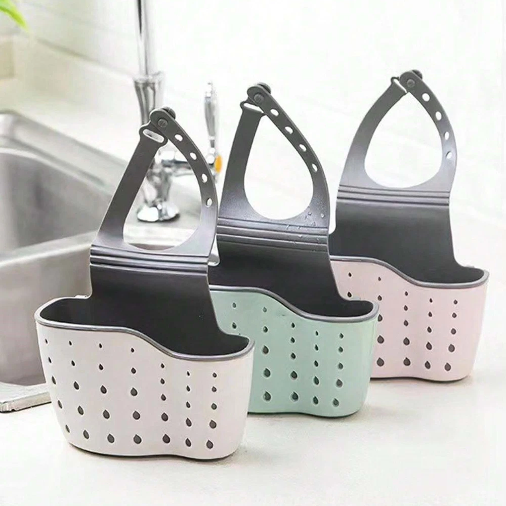 Shower Caddy Soap & Brush Holders Sink Caddy Basket 1 Kitchen Sink Sponge Holder