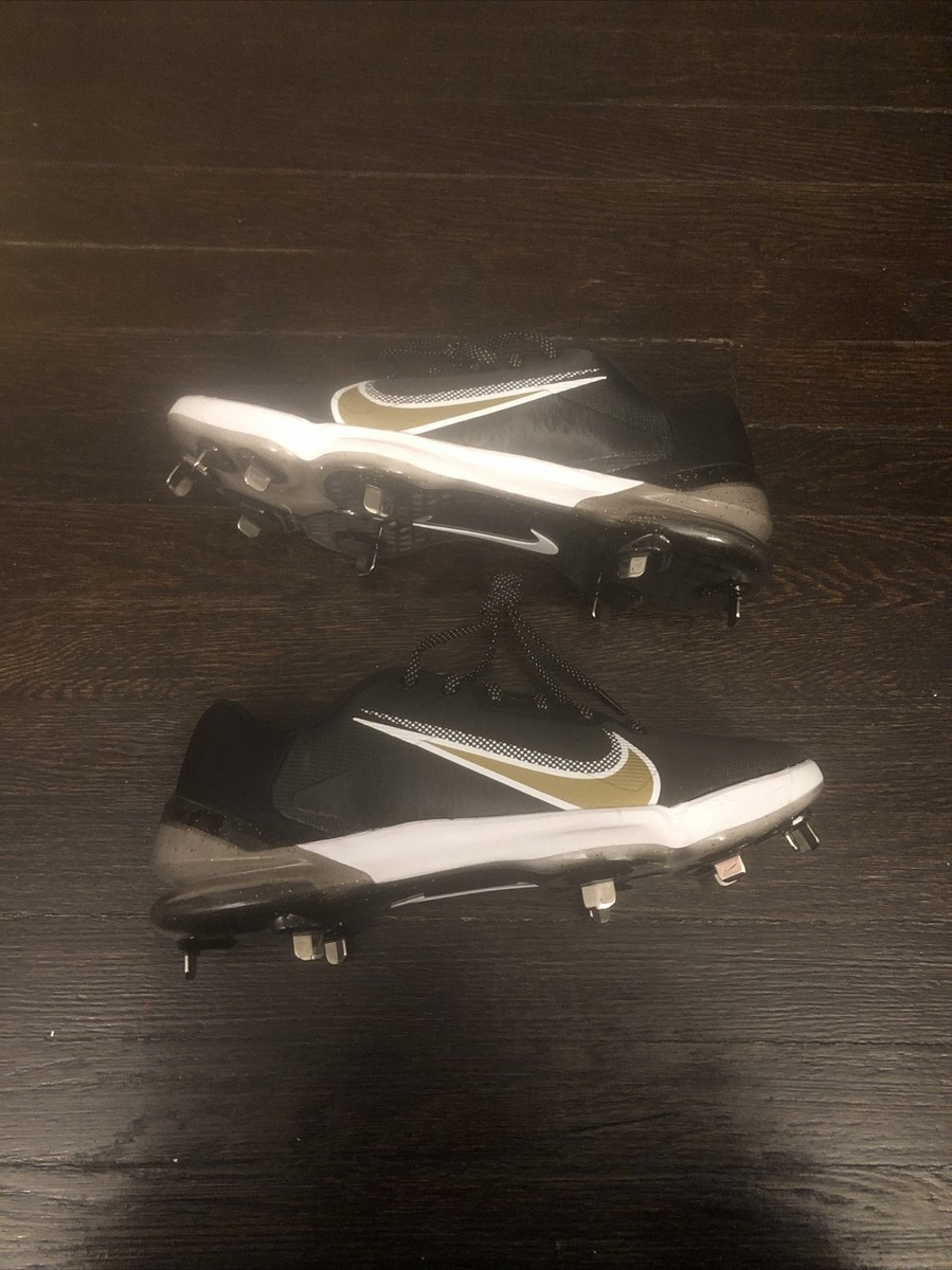 Nike force zoom trout 7 pro baseball cleats black + gold  men’s size 12.5 NWOB NIKE FORCE ZOOM TROUT 7 PRO METAL BASEBALL CLEATS CQ7224  main image 3