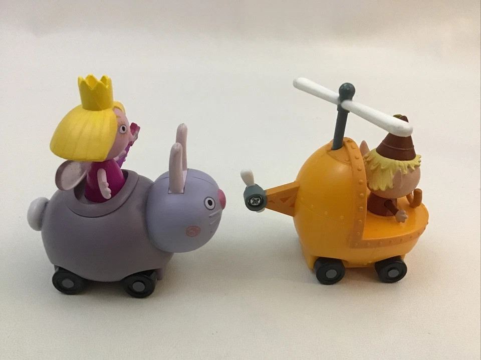 Ben And Holly's Little Kingdom Lote de 2 Figuras Magic Movers Vehículos Pullback Foto 4 de 4