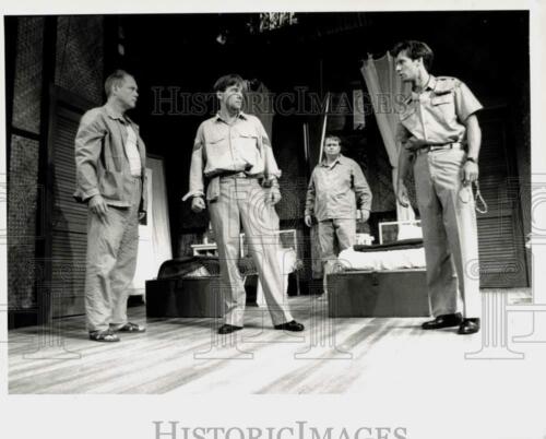 1990 Press Photo Scene from "The Hasty Heart" Play at Berkshire Theatre Festival - Picture 1 of 2