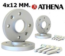 KIT 4 DISTANZIALI RUOTE ATHENA 12 MM. AUDI A4 (B8-B9) DAL 2008-> CON BULLONI  