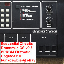Sequential Circuits Drumtraks OS v0.5 EPROM Firmware Upgrade KIT / New ROM Chip