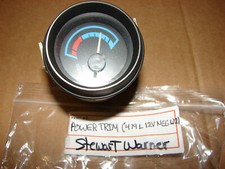 NEW STEWART WARNER 52MM 479L BOAT POWER TRIM GAUGE FREE SHIPPING
