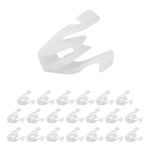20x Bianco Clip In Plastica 09409-08326 Per Fiat Per Suzuki Burgman 14mm - Photo 7/16