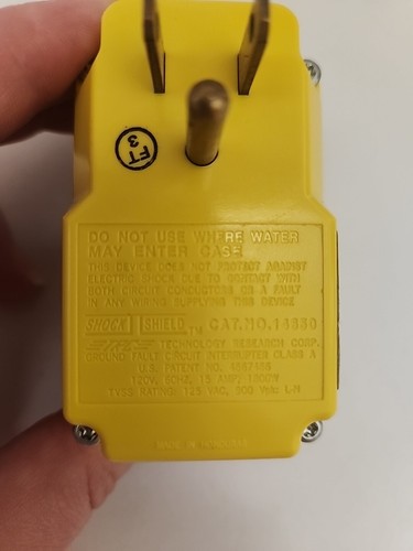 TRC Southwire 14650013-6 120-Volt, 15-Amp, 1800-Watts, Single Outlet Yellow  - Picture 8 of 8