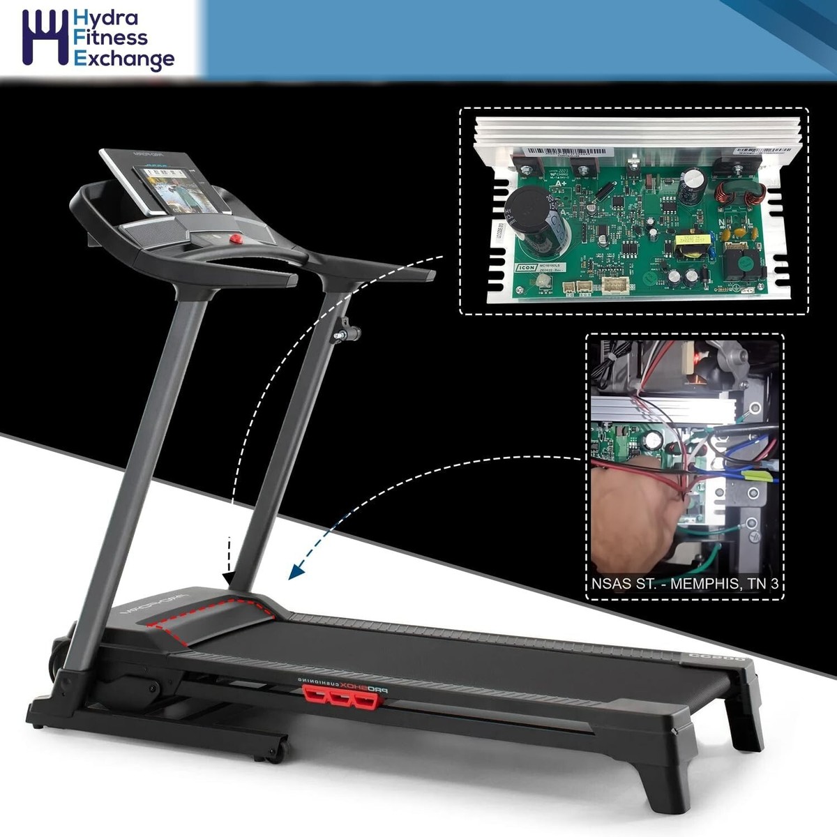 Proform Tredmill Proform Treadmill Control Board MC1648DLS